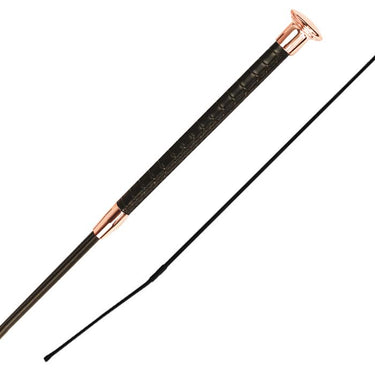 Buy Woof Wear Reptile Black / Rose Gold Dressage Whip| Online for Equine