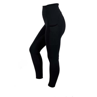 Woof Wear Original Full Seat Black Riding Tights