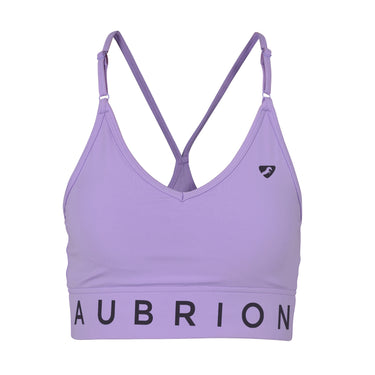 Buy the Shires Aubrion Invigorate Ladies Lavender Sports Bra | Online for Equine