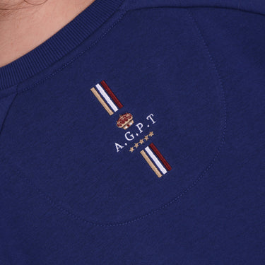 Buy the Shires Aubrion Navy Team Sweatshirt  | Online for Equine