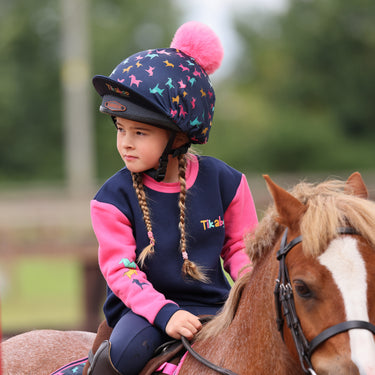 Buy the Shires Tikaboo Pink Horse Sweatshirt | Online for Equine