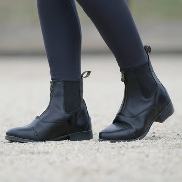 Buy Dublin Foundation II Adults Zip Front Jodhpur Boots | Online for Equine