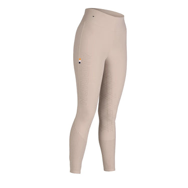 Buy the Shires Aubrion Beige Optima Air Riding Tights | Online for Equine