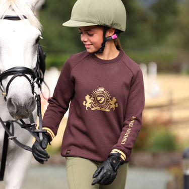 Shires Umber Aubrion Team Sweatshirt - Young Rider| Online For Equine