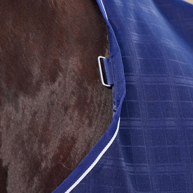 Weatherbeeta Comfitec Prelim Turnout 220G Navy Embossed Plaid| Online For Equine