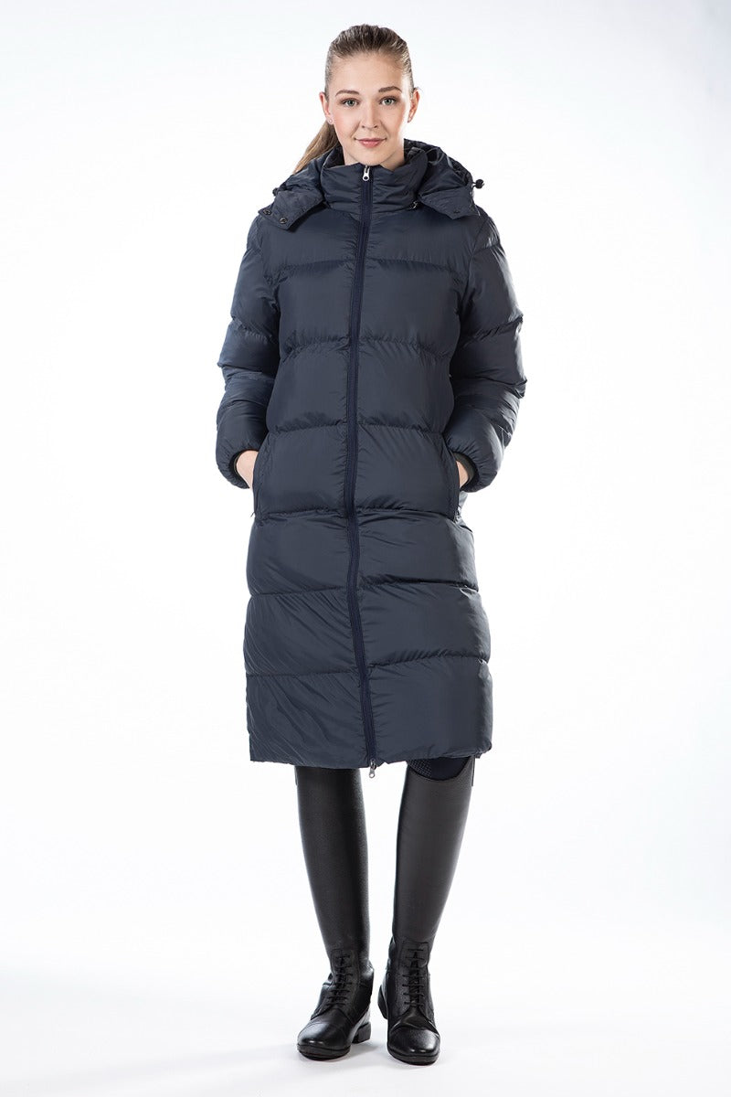 Buy the HKM Preston Extra Long Quilted Coat Online for Equine Online For Equine
