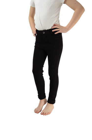 Hy Equestrian Melton Children's Jodhpurs Black| Online For Equine