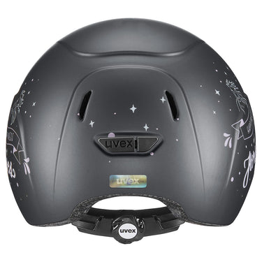 Uvex Kidoxx Dekor Anthracite Matt - Happiness & Horses Junior Riding Hat| Online For Equine