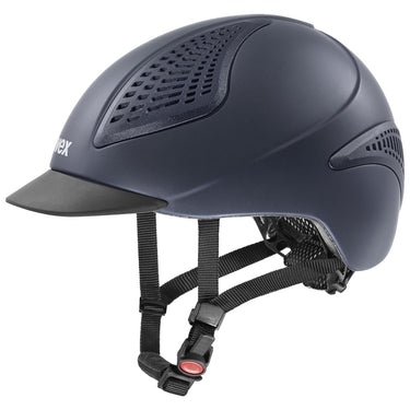 Uvex Exxential III Blue Matt Adjustable Riding Helmet| Online For Equine