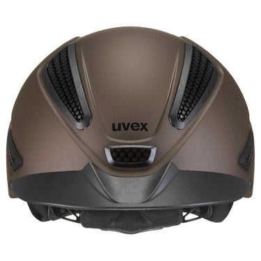 Uvex Perfexxion III Brown Matt Adjustable Riding Hat| Online For Equine