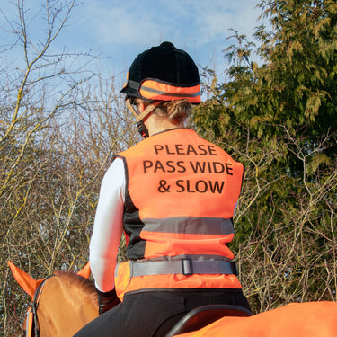 HyVIZ Waistcoat Please Pass Wide & Slow| Online For Equine