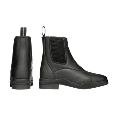 Hy Equestrian Fleece Lined Wax Leather Zip Jodhpur Boot| Online For Equine