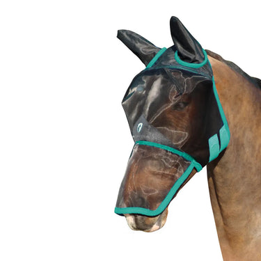 Hy Equestrian Mesh Full Mask with Ears and Nose| Online For Equine