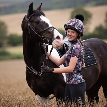 Shires Abstract Aubrion React Young Rider Short Sleeve Base Layer - 7-8 Years| Online For Equine