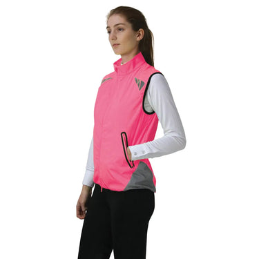 Reflector Gilet by Hy Equestrian Pass Wide and Slow| Online For Equine