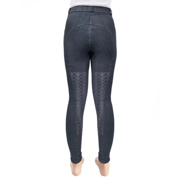 Hy Equestrian Children's Jesmond Jewel Denim Look Tights| Online For Equine