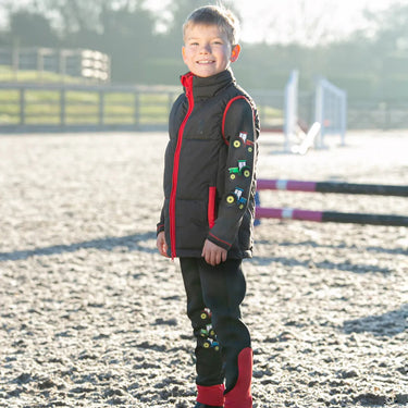 Tractor Collection Riding Tights By Little Knight| Online For Equine