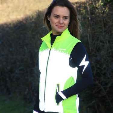 Silva Flash Lightweight Duo Reflective Gilet by Hy Equestrian| Online For Equine