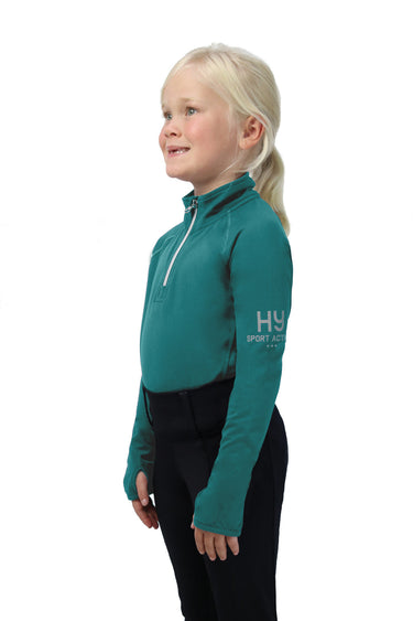 Hy Sport Active Young Rider Base Layer Alpine Green| Online For Equine