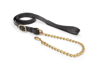 Shires Blenheim Leather Lead Rein With Chain