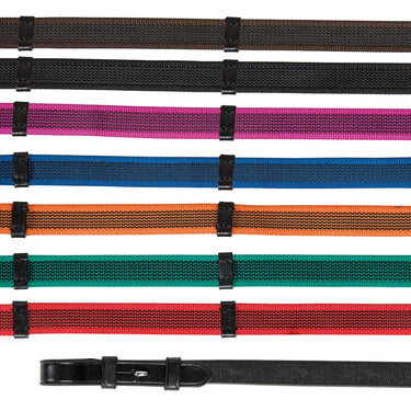 Buy Shires Velociti GARA Coloured Continental Rubber Grip Reins | Online for Equine