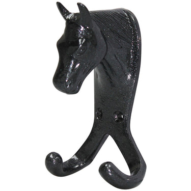 Perry Equestrian Double Horse Head Hook