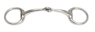 Shires Small Ring Curved Mouth Eggbutt Snaffle