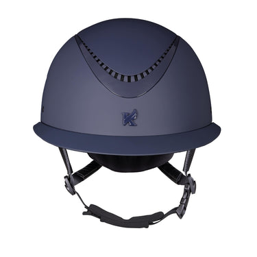 Buy Karben Navy Elisa Ellipse Wide Peak Matt Adjustable Riding Hat| Online for Equine
