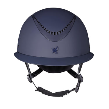 Buy Karben Navy Elisa Ellipse Wide Peak Matt Adjustable Riding Hat| Online for Equine