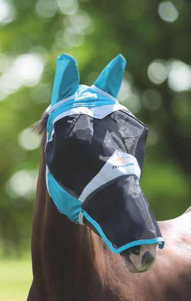 Shires Fine Mesh Fly Mask With Ears & Nose