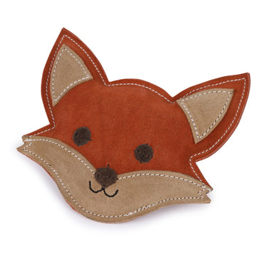 Digby & Fox Leather Fox Toy-One Size
