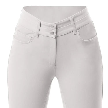 Equetech White Shaper Ladies Full Seat Breeches