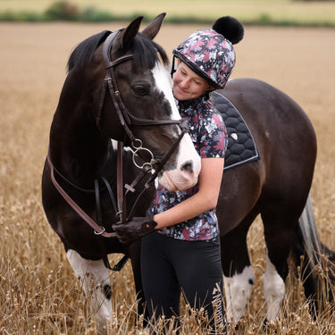 Shires Abstract Aubrion React Young Rider Short Sleeve Base Layer - 7-8 Years| Online For Equine