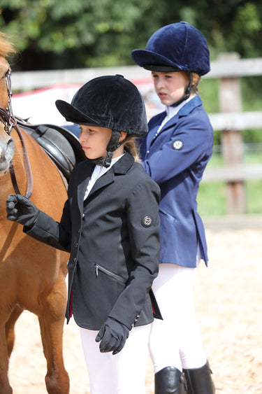 Buy Shires Aubrion Oxford Maids Show Jacket-28" / 9-10 Years-Black| Online for Equine