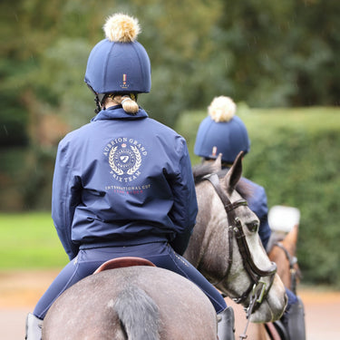 Buy Shires Aubrion Team Navy Young rider Jacket|Online for Equine