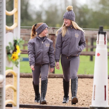 Buy Shires Aubrion Team Grey Young Rider Jacket|Online for Equine