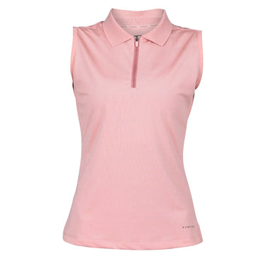 Buy Shires Aubrion Poise Ladies Rose Sleeveless Tech Polo | Online for Equine