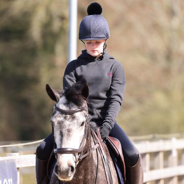 Buy Shires Aubrion Young Rider Black Serene Hoodie|Online for Equine