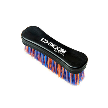 Shires Orange / Blue EZI-GROOM Shape Up Face Brush