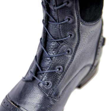 Buy Shires Moretta Navy Maddalena Laced Long Leather Riding Boots | Online for Equine