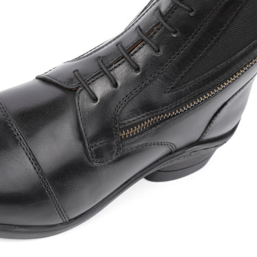 Buy Shires Moretta Black Alessia Side Zip Paddock Boots| Online for Equine