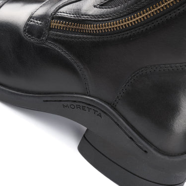 Buy Shires Moretta Black Alessia Side Zip Paddock Boots| Online for Equine
