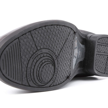 Buy the Shires Moretta Brown Alessia Side Zip Paddock Boots | Online for Equine