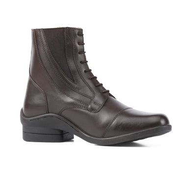 Buy the Shires Moretta Brown Alessia Side Zip Paddock Boots | Online for Equine