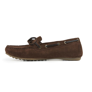 Buy the Shires Moretta Sofia Brown Moccasins | Online for Equine