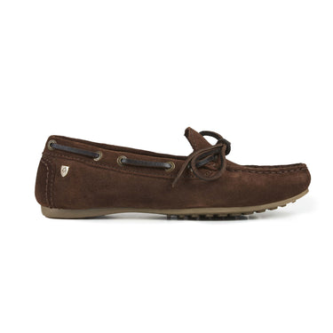 Buy the Shires Moretta Sofia Brown Moccasins | Online for Equine