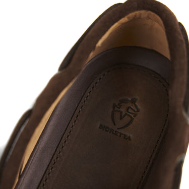 Buy the Shires Moretta Sofia Brown Moccasins | Online for Equine