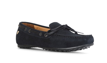 Shires Moretta Sofia Navy Moccasins