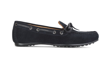 Shires Moretta Sofia Navy Moccasins