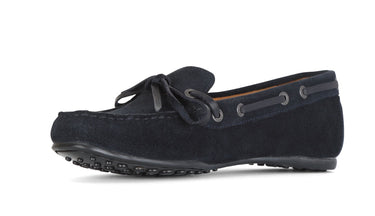 Shires Moretta Sofia Navy Moccasins